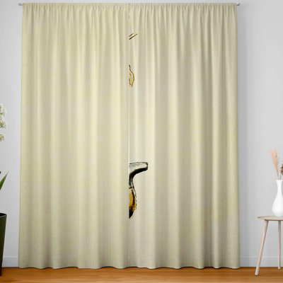 Two Bottles of Olive Oil - Blackout Window Curtain Pair