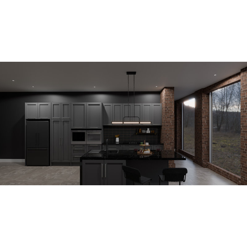 Dimmable LED Kitchen Island Rectangle Chandelier