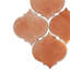 9" x 9 1/2" Arabesque Terra Cotta Wall & Floor Tile