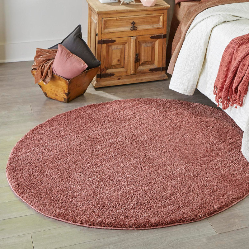 Jill Zarin Shaggy Shaggy Chic Rug, Round 3'3"