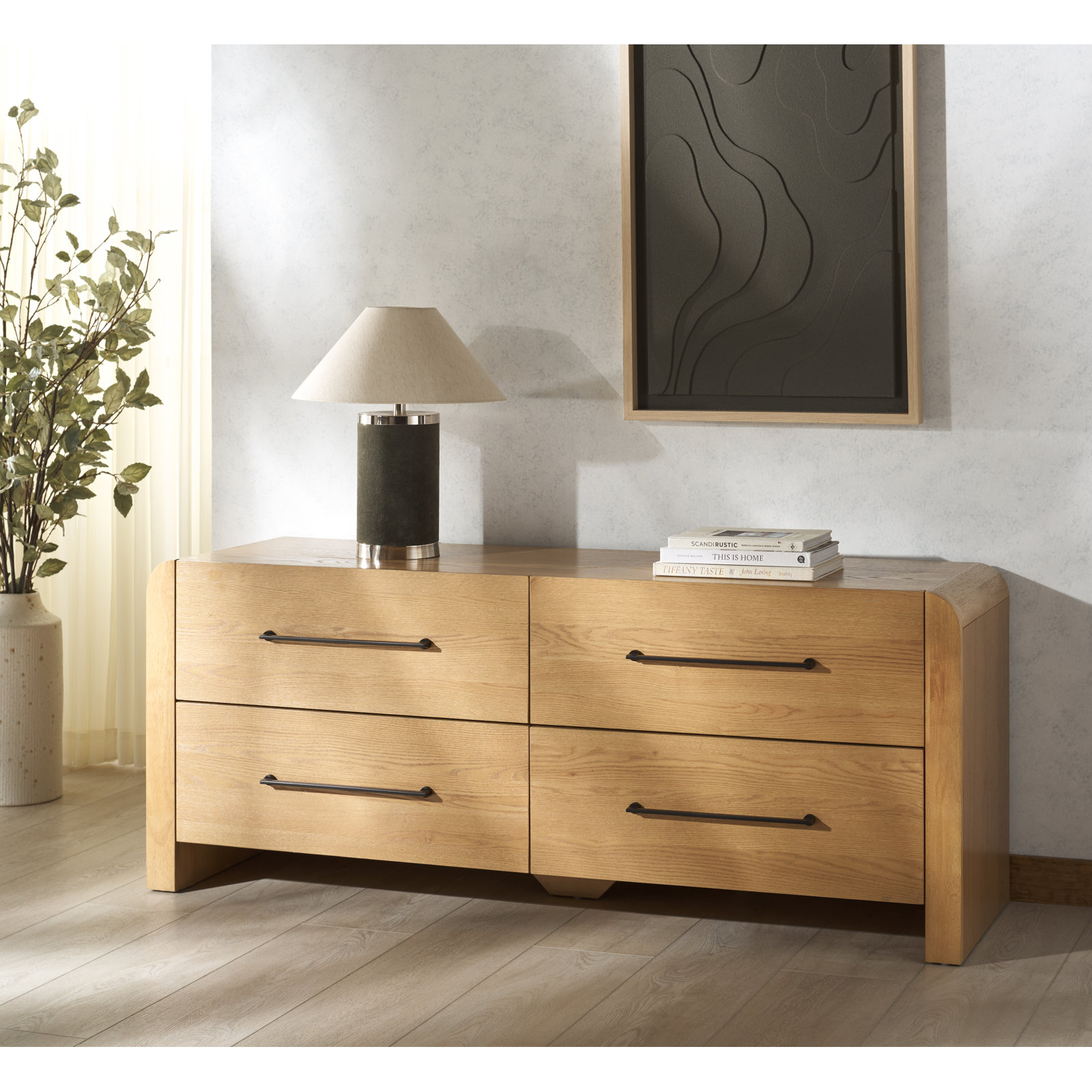 Cruz 64" Dresser, Natural
