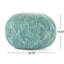Pouf rond, tricoté manuellement, utilisable comme coussin de sol, capacité de poids de 200 lb, 20 po x 20 po x 14 po, rempli de perles