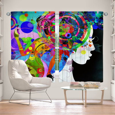 Delaughter Room Darkening Curtain Pair