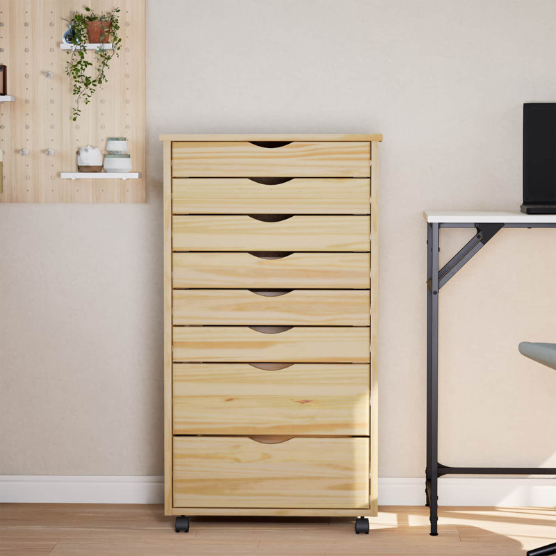 Solid Wood Accent Chest, 103cm H x 53cm W x 39cm D