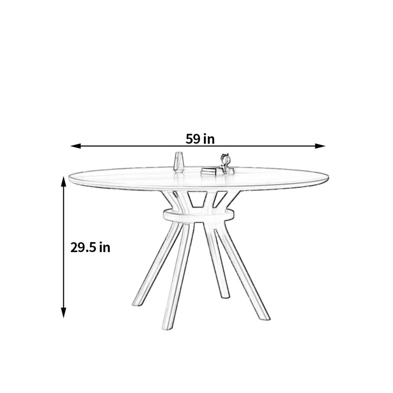 Syniyah, 29.5"H x 59"L x 59"W