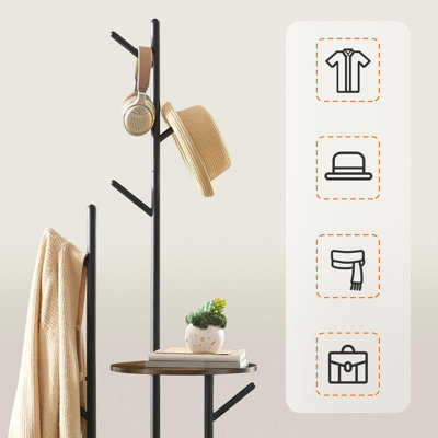 Belisa Freestanding 12 - Hook Coat Rack