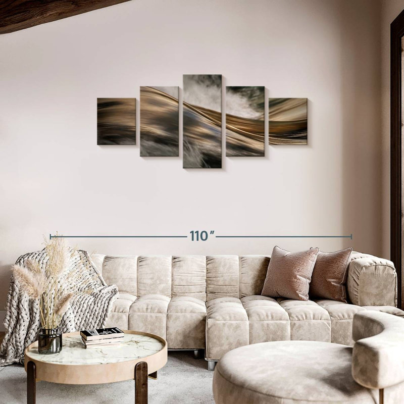 Avery Bronze, 34" H x 74" W