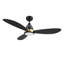 Ventilateur de plafond intelligent 52 po avec télécommande Fayette, ensemble d'éclairage inclus avec l'assistant Google et Amazon Alexa, raccourci Siri.-70836606