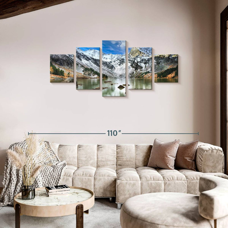 Rocks By The Mountain, 36" H x 80" W