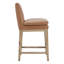 Tabourets de comptoir en cuir véritable Bethea-135935946-115747935
