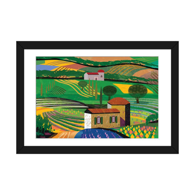 « summer fields », impression sur toile