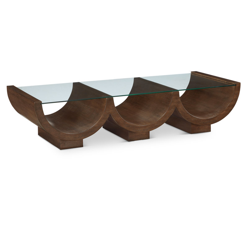 Table basse Caputto, Brun