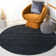 Mcelroy Hand-Woven Flatweave Anthracite Area Rug