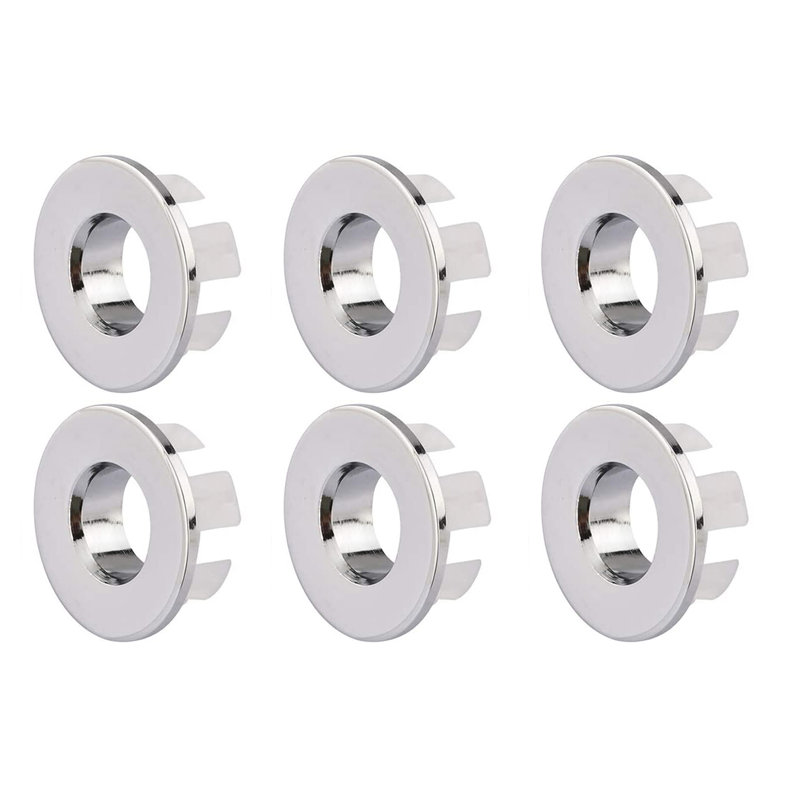 1,22 po Garniture de vasque en laiton avec couvercle de trop-plein pour lavabo et bouchon de trop-plein (bouchons de 6)