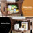 39" Lift Top Coffee Table, Fluted Modern Rectangle Center Table With Hidden Storage Space, Wood Living Room End Table With Sliding Door, For Home Office, Small Space-1274298538