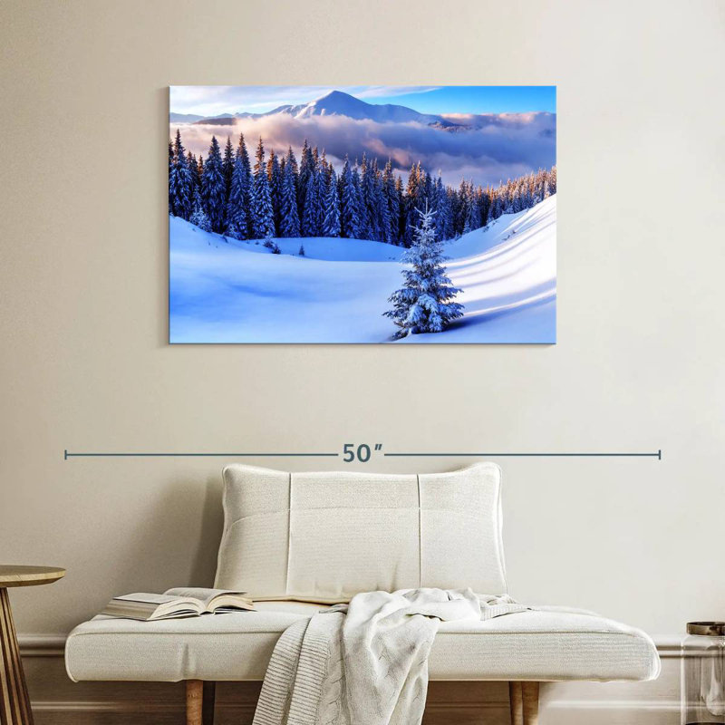 Alvord Small Winter Fir Tree, 26" H x 39" W