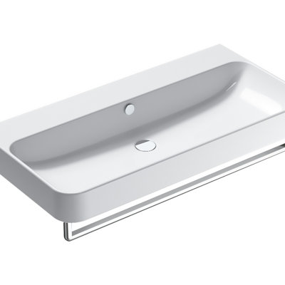 Green 39.38'' L Bathroom Sink