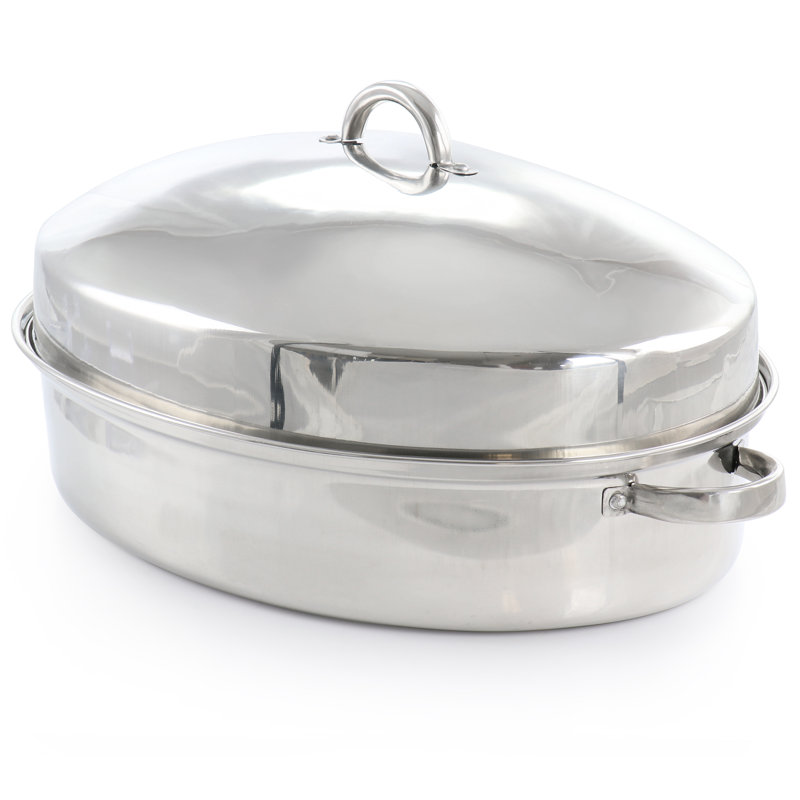20.5'' Stainless Steel Roasting Pan Yes