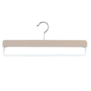 Cintre en bois antidérapant pour jupe / pantalons Mawa (Ensemble de 5)
