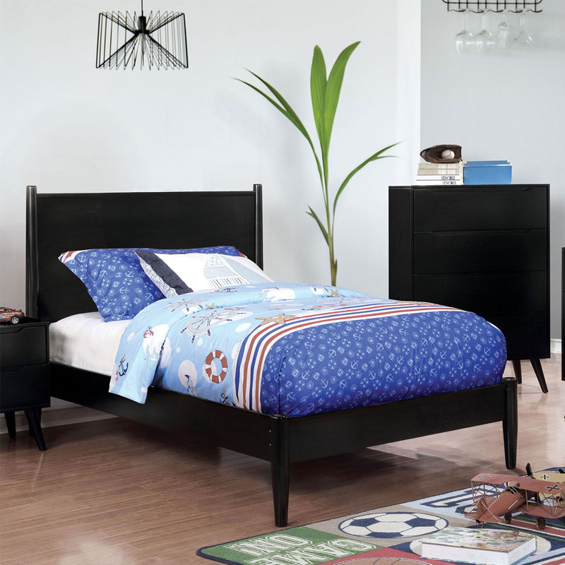 Scheffler Bed, Black, Twin