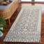 Marentic Hand Tufted Wool/Cotton Geometric Rug in Grey-1014201902