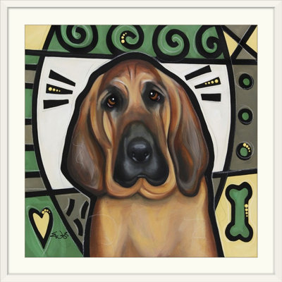 «Blood Hound Pop Art» par Dunadry, impression