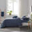 Solid Microfiber Duvet Cover Set - Simple Style Bedding Set For All Season-114095739-114095719