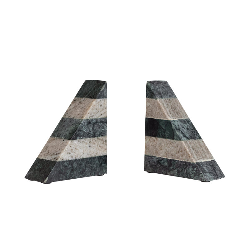 Marble Bookends