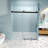 Frameless Soft-Closing Single Sliding Shower Door