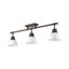 Plafonnier semi-encastré 3 lumières Bryannah-107150112-107150125