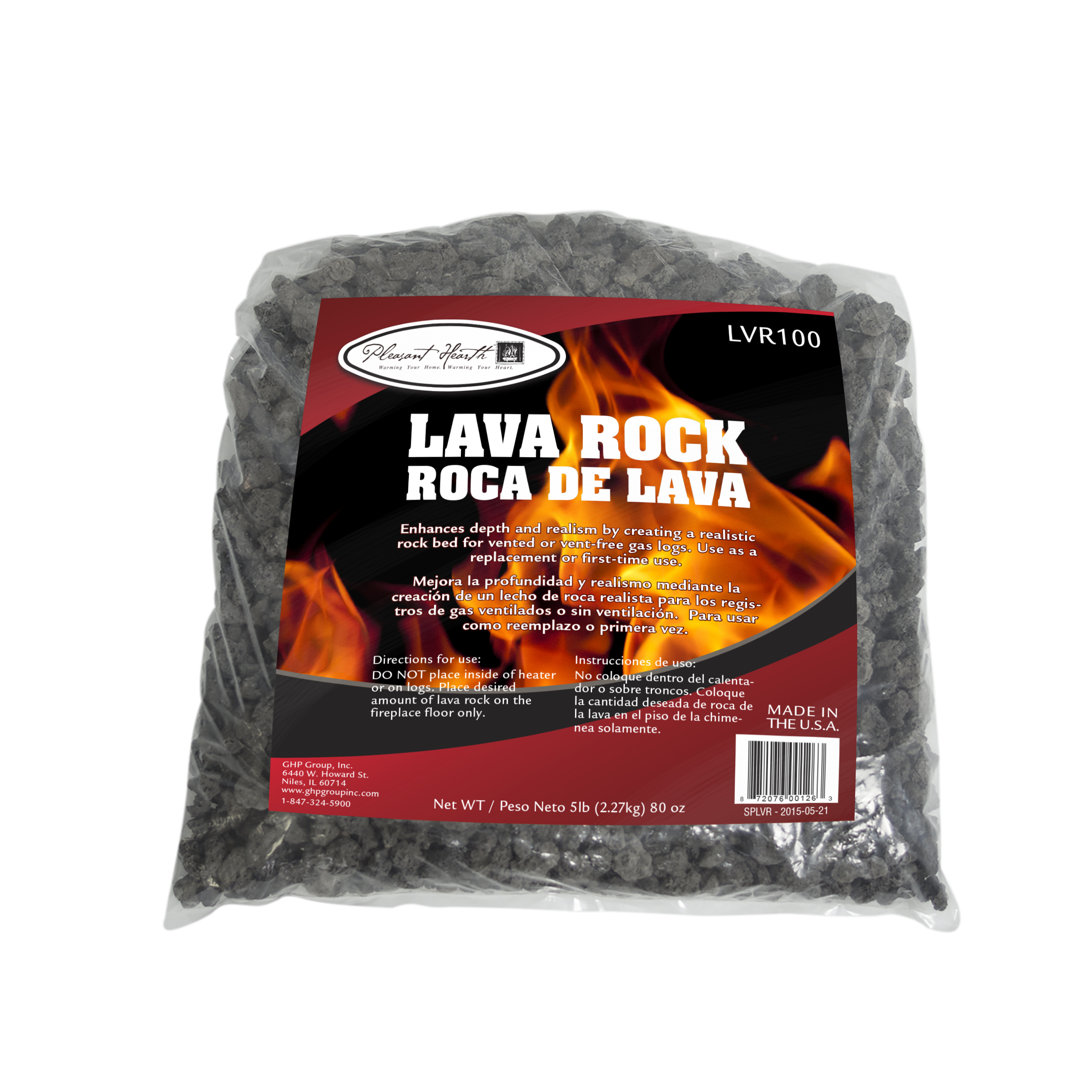 Pleasant Hearth Lava Rock Pleasant Hearth