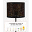 Lampe sur pied traditionnelle 58 po Tincea