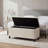 41" Rectangle Linen Storage Ottoman Bench-43086914