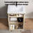 Bathroom vanity with sink set