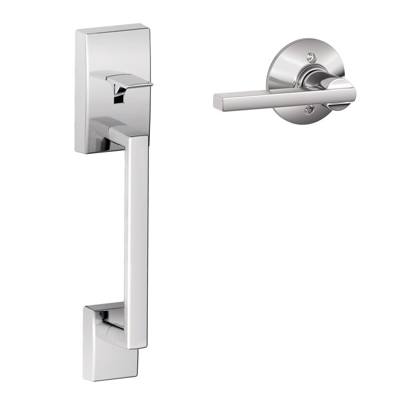 Ensemble de demi-poignée inférieure Century et ensemble de levier de porte Latitude (pêne dormant vendu séparément), Oui