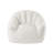 Faux Rabbit Fur Single Bean Bag Sofa with Arms-1594298269