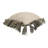 Abstract Wool Blend Throw Pillow