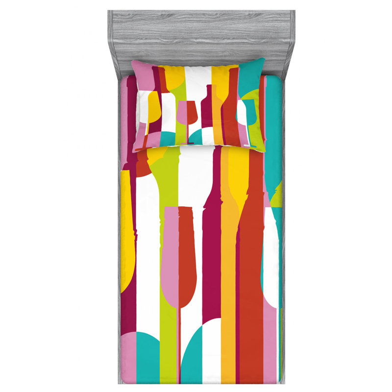Microfiber Sheet Set, Twin XL Sheet Set with Fitted Sheet