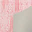 Tapis rose en polyester tissé à la main Ivie-1301185099