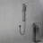 Full/Standard Handheld Shower Head 2.0 GPM GPM