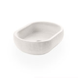 Newterra Handmade Oval Vessel Bathroom Sink