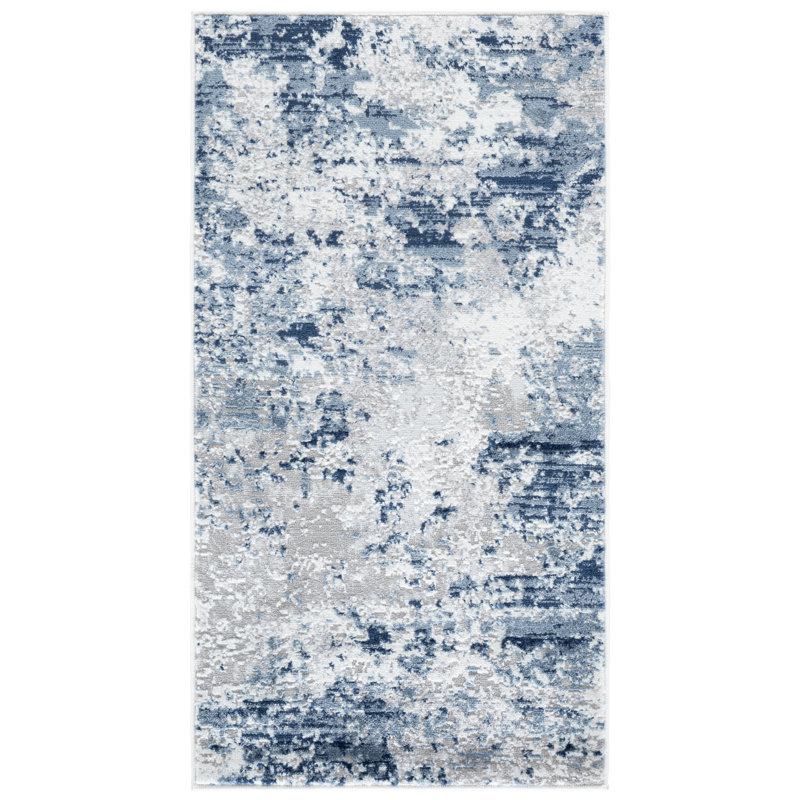 Dorcinvil 700 Performance Abstract Rug, Rectangle 2'2" x 4'