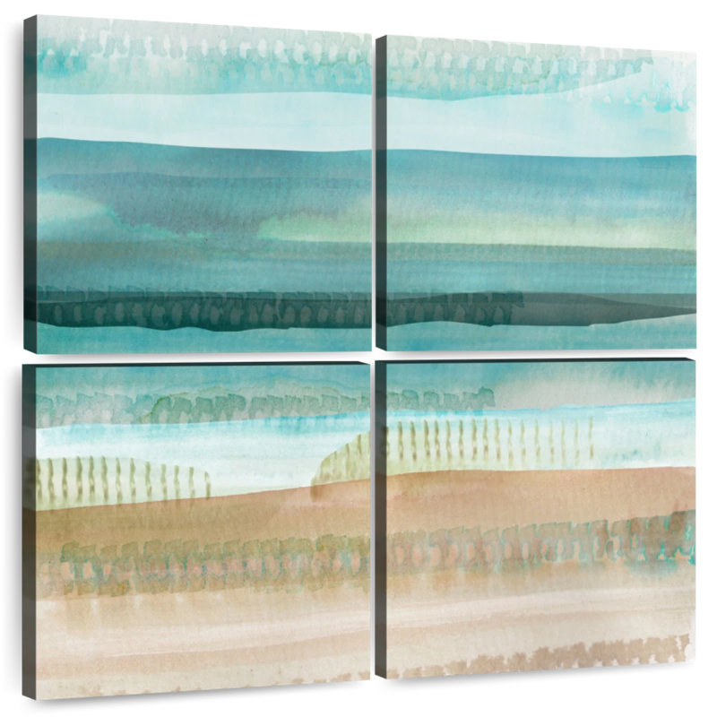 Jade Seascape, 38" H x 38" W