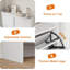 Range-chaussures, étagère à chaussures étroite avec tablette réglable, armoire de rangement autoportante en bois pour entrée, couloir, salon-532162064