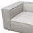 Vice 2PC Modular Sofa In Barley Fabric