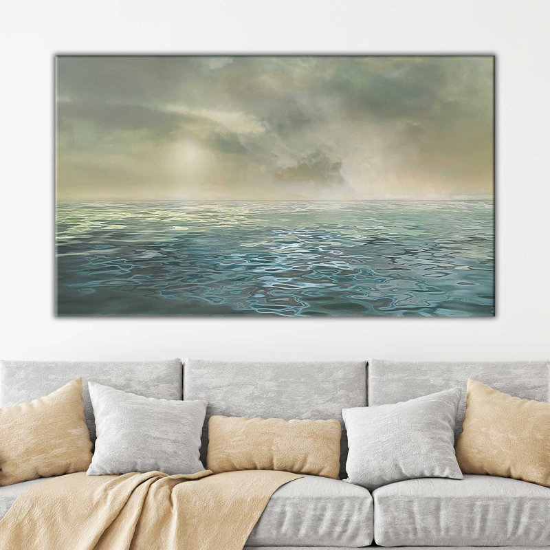 «Foggy Morning», reproduction, H 36 po x l 60 po x P 1,5 po, Toile tendue