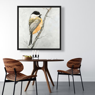 "Petite mésange charbonnière" sur toile