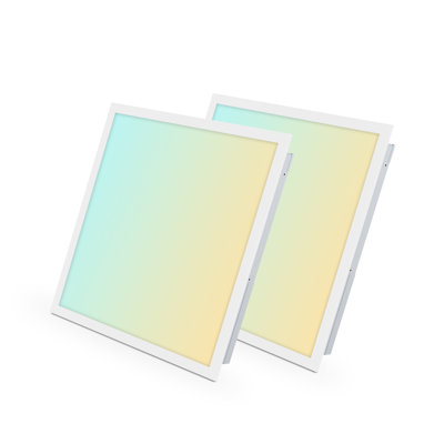 LED Flat Panel Light,Dimmable 0-10V,3CCT LED Flush Mount Ceiling Lights