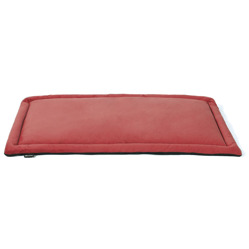 Tapis de lit pour chien Mckoy, Bourgogne, H 1,5 po x l 30 po x P 19 po