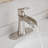 Waterfall Single-Hole Single-Handle Bathroom Faucet-124940795
